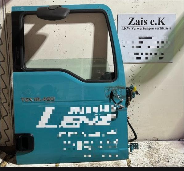 MAN TGX Beifahrertür, Tür Türkis, Innenverkleidung LN 10 - Puerta y piezas para Camión: foto 1 MAN TGX Beifahrertür, Tür Türkis, Innenverkleidung LN 10 - Puerta y piezas para Camión: foto 1
