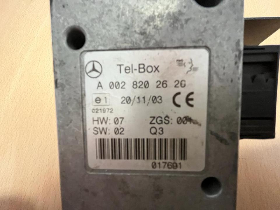 Mercedes Tel-Box Steuergerät Telefon A 002 820 26 26 - Unidad de control para Camión: foto 2 Mercedes Tel-Box Steuergerät Telefon A 002 820 26 26 - Unidad de control para Camión: foto 2