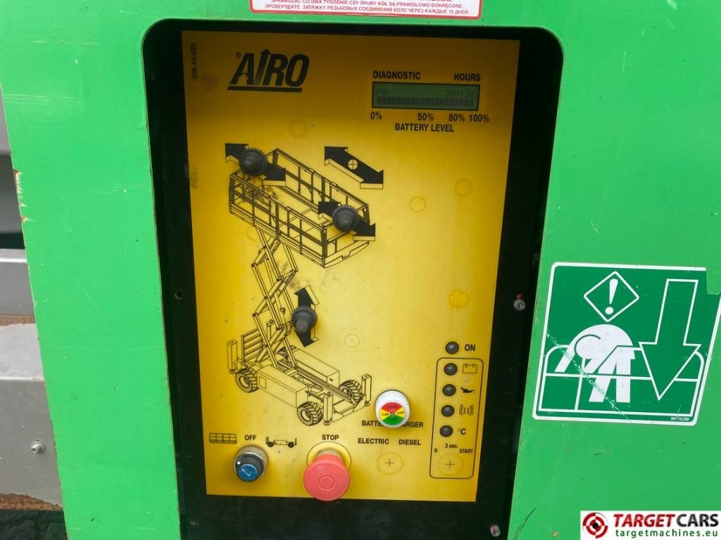 Plataforma de tijeras Airo XL 19E Electric Scissor Work Lift 1900cm: foto 11
