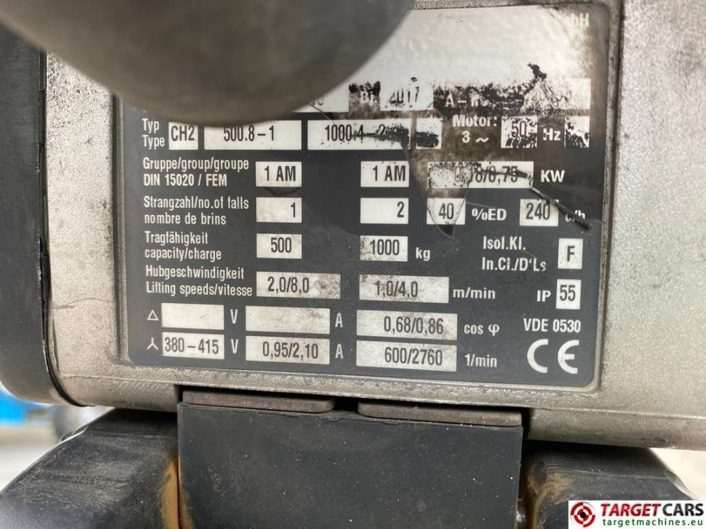 Grúa torre Böcker Boecker MK400 Mini Crane 600cm 400KG: foto 12