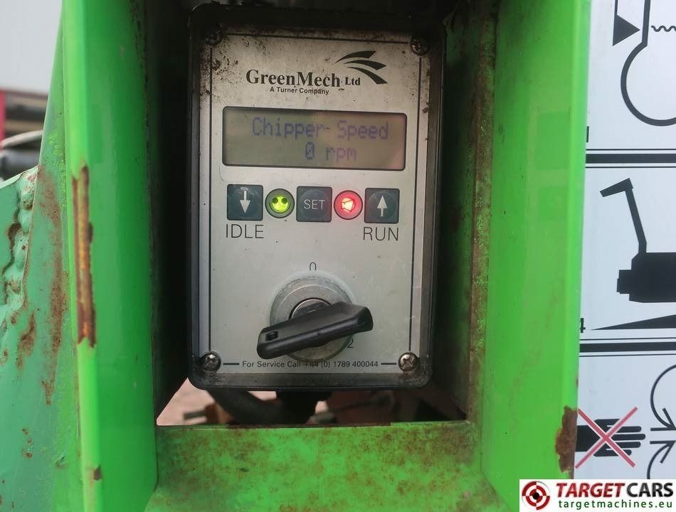 Trituradora de madera Greenmech Arborist EC16-23MT35 Diesel Wood Chipper 35HP: foto 6