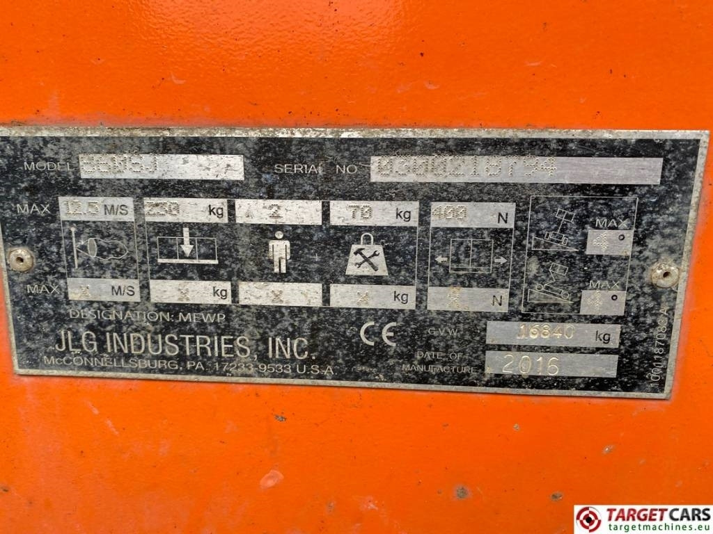 Plataforma telescopica JLG 860SJ Telescopic 4x4 Diesel Boom Work Lift 2821cm: foto 10 Plataforma telescopica JLG 860SJ Telescopic 4x4 Diesel Boom Work Lift 2821cm: foto 10