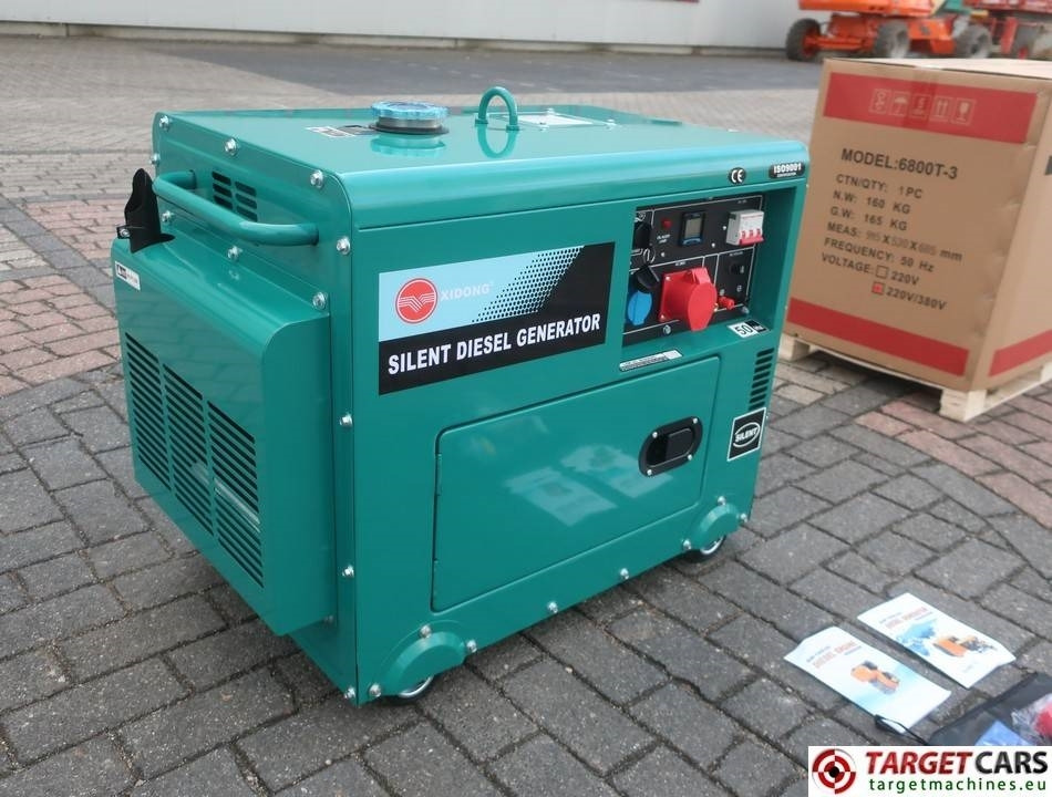 XIDONG 6800T-3 DIESEL 6.2KVA 3-PHASE GENERATOR 220 - Generador industriale: foto 2 XIDONG 6800T-3 DIESEL 6.2KVA 3-PHASE GENERATOR 220 - Generador industriale: foto 2
