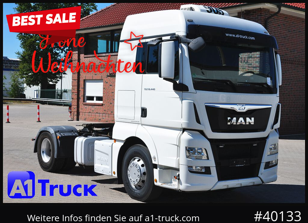 MAN TGX 18.440, Hydraulik, Intarder, Standklima, - Cabeza tractora: foto 1 MAN TGX 18.440, Hydraulik, Intarder, Standklima, - Cabeza tractora: foto 1