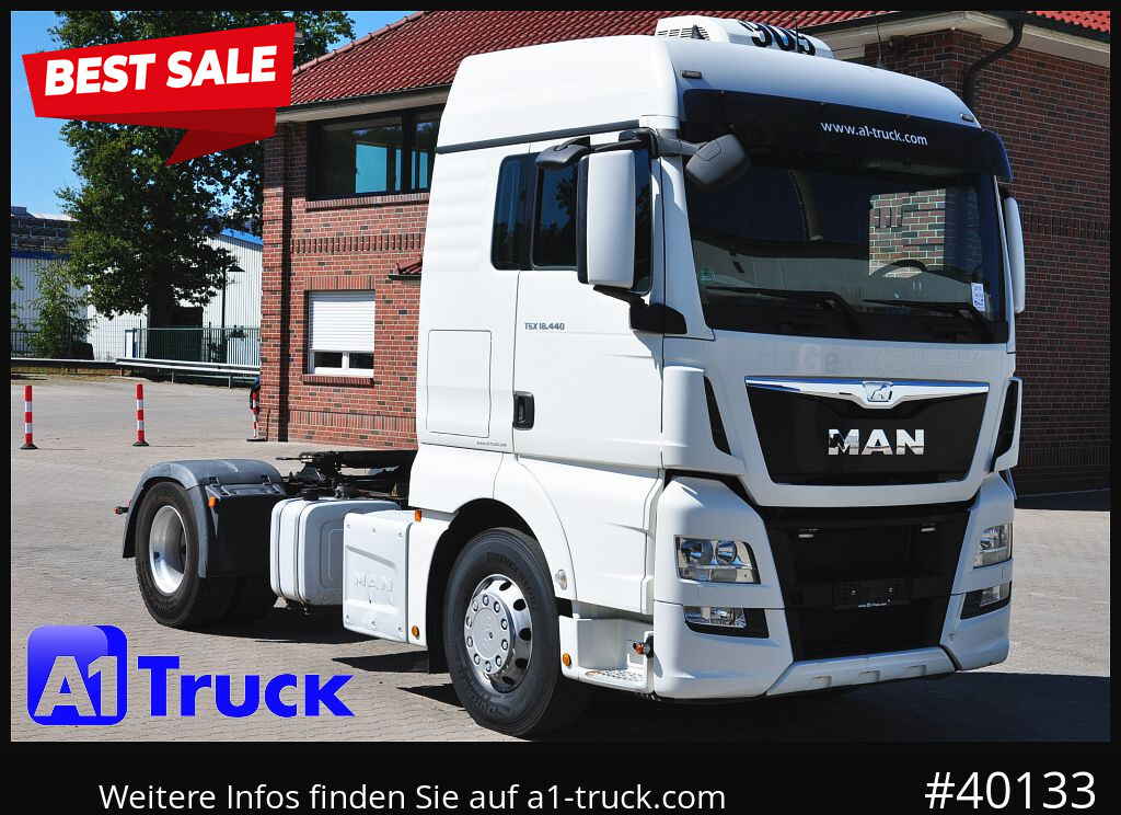 MAN TGX 18.440, Hydraulik, Intarder, Standklima, - Cabeza tractora: foto 1 MAN TGX 18.440, Hydraulik, Intarder, Standklima, - Cabeza tractora: foto 1