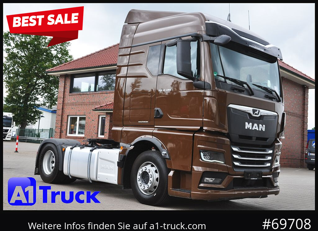 MAN TGX 18,480 BLS Intarder, Standklima, Garantie - Cabeza tractora: foto 1 MAN TGX 18,480 BLS Intarder, Standklima, Garantie - Cabeza tractora: foto 1
