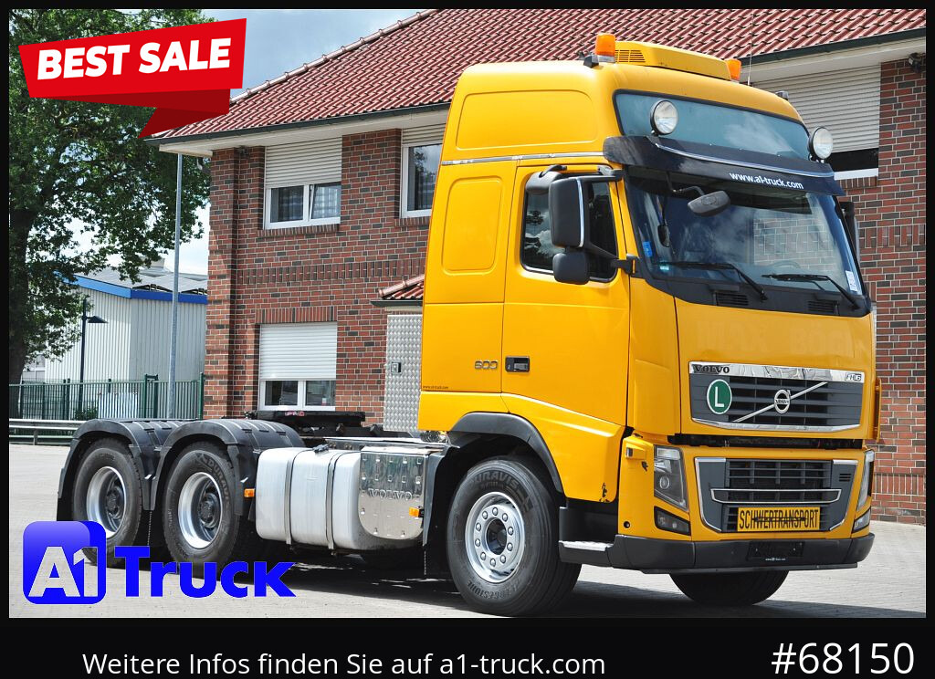 VOLVO FH16, 600, 6x4, Schwerlast,120t.Standklima, Hydraulik, - Cabeza tractora: foto 1 VOLVO FH16, 600, 6x4, Schwerlast,120t.Standklima, Hydraulik, - Cabeza tractora: foto 1