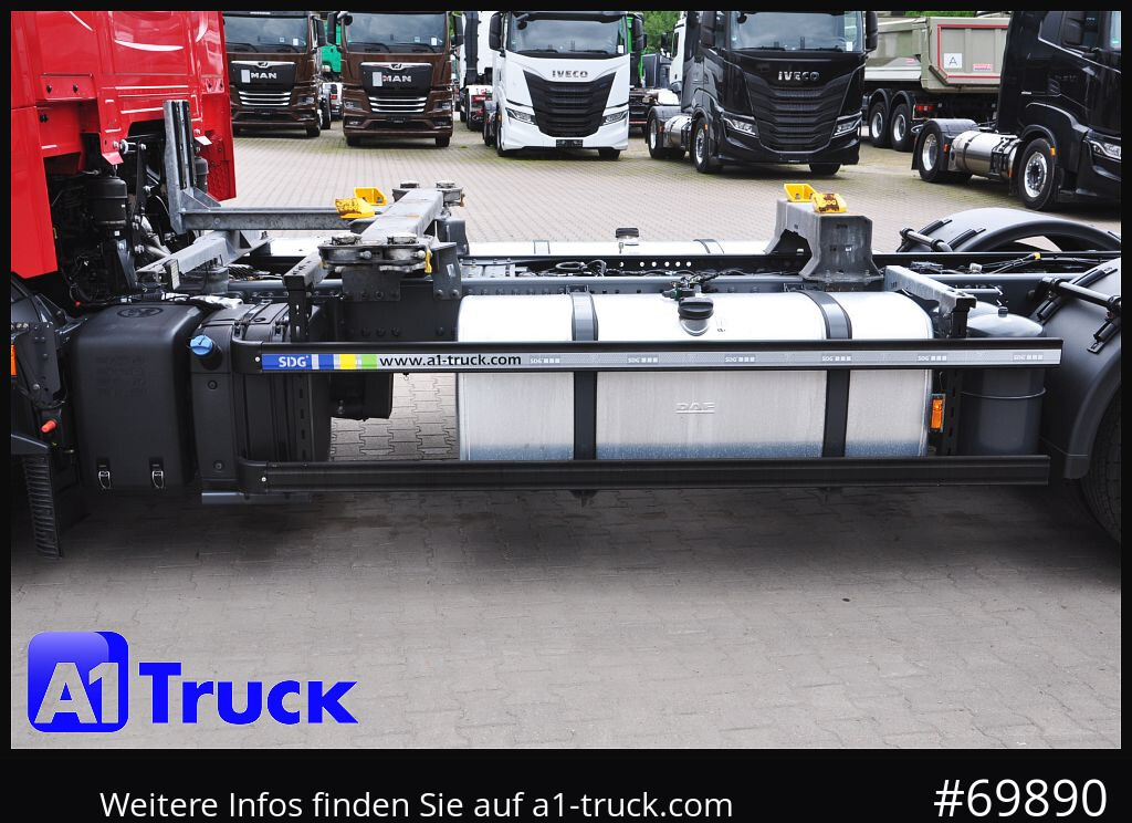 DAF XF 480, BDF, 7,45, 7,82, Lift-Lenkachse, - Camión portacontenedore/ Intercambiable: foto 2 DAF XF 480, BDF, 7,45, 7,82, Lift-Lenkachse, - Camión portacontenedore/ Intercambiable: foto 2