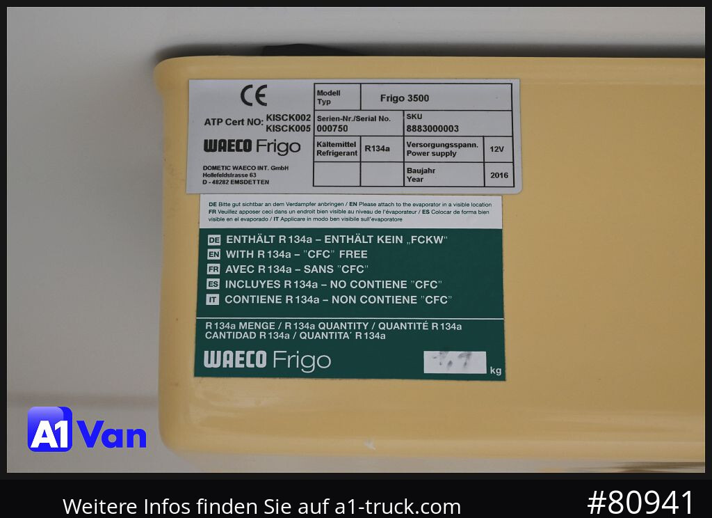 FORD Transit Custom Kühlkastenwagen, Motorschaden, ZV, 3-Sitzer - Furgoneta frigorifica: foto 2 FORD Transit Custom Kühlkastenwagen, Motorschaden, ZV, 3-Sitzer - Furgoneta frigorifica: foto 2