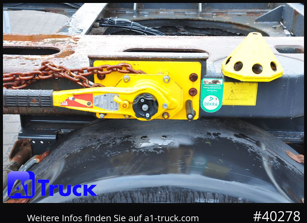 HUEFFERMANN HMA 18.24, Absetzer, Safety-Fix, Frontbeladung, - Remolque multilift/ Portacontenedores de cadenas: foto 2 HUEFFERMANN HMA 18.24, Absetzer, Safety-Fix, Frontbeladung, - Remolque multilift/ Portacontenedores de cadenas: foto 2
