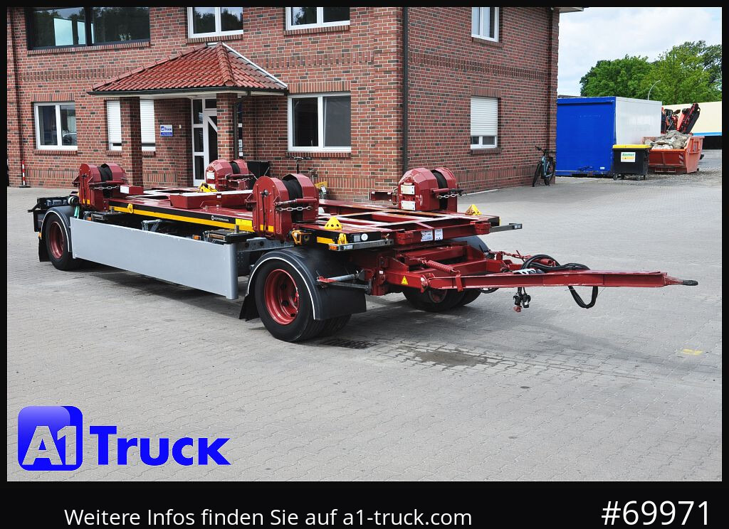 HUEFFERMANN HMA 20.70, Absetzer verzinkt, Posi- u. Klemmfix - Remolque multilift/ Portacontenedores de cadenas: foto 1 HUEFFERMANN HMA 20.70, Absetzer verzinkt, Posi- u. Klemmfix - Remolque multilift/ Portacontenedores de cadenas: foto 1