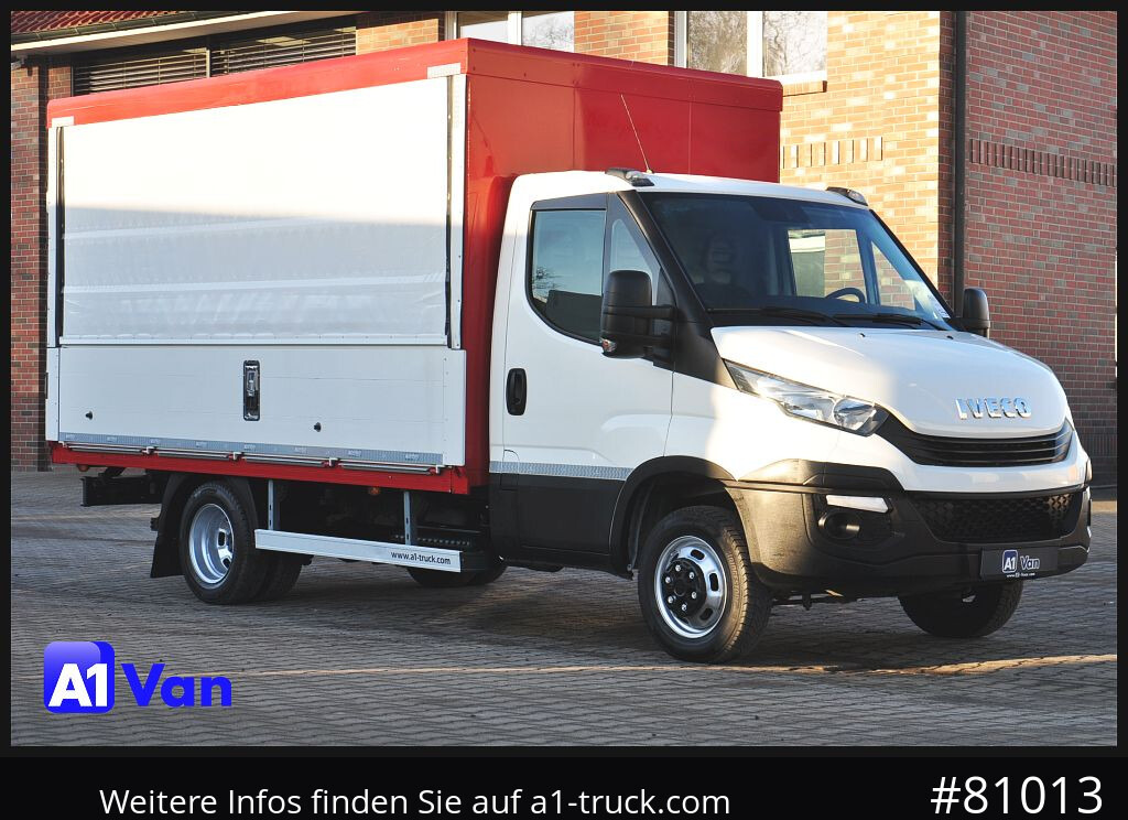 IVECO Daily 35C15 Getränke, ZV, Schwingsitz - Furgoneta con lona: foto 1 IVECO Daily 35C15 Getränke, ZV, Schwingsitz - Furgoneta con lona: foto 1