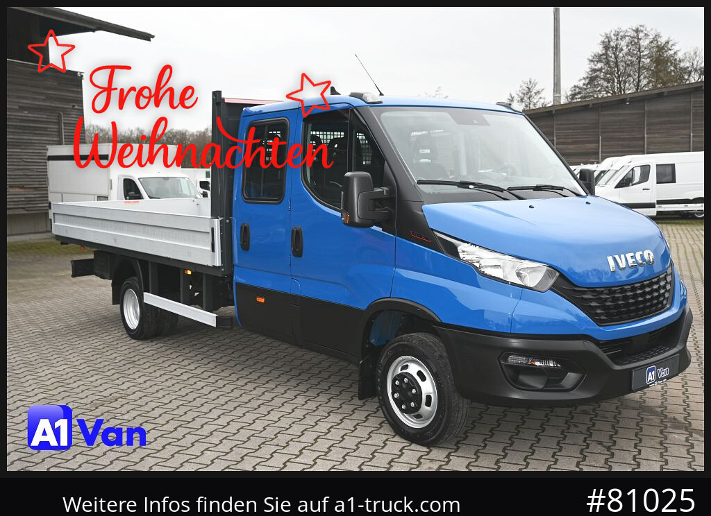 IVECO Daily 50C18 Doka Pritsche, AHK, Klima, 4,5m Ladefläche - Furgoneta caja abierta, Furgoneta combi: foto 1 IVECO Daily 50C18 Doka Pritsche, AHK, Klima, 4,5m Ladefläche - Furgoneta caja abierta, Furgoneta combi: foto 1