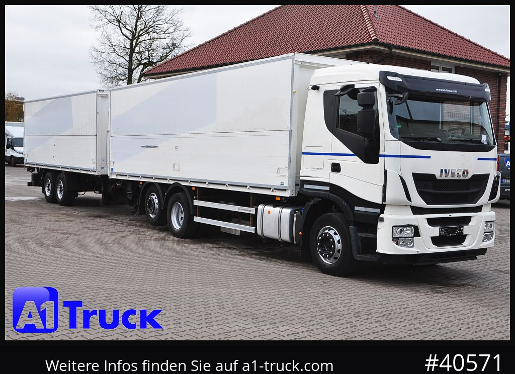 IVECO Stralis 420, Böse Schwenkwand LBW, Lenkachse - Camión transporte de bebidas: foto 1 IVECO Stralis 420, Böse Schwenkwand LBW, Lenkachse - Camión transporte de bebidas: foto 1