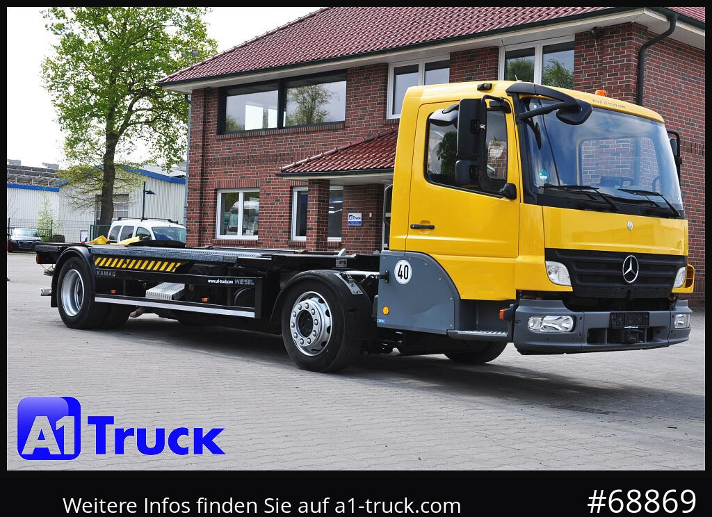 KAMAG Kamag Wiesel, Umsetzer, Rangierer, TÜV 03/2026 - Camión portacontenedore/ Intercambiable: foto 1 KAMAG Kamag Wiesel, Umsetzer, Rangierer, TÜV 03/2026 - Camión portacontenedore/ Intercambiable: foto 1