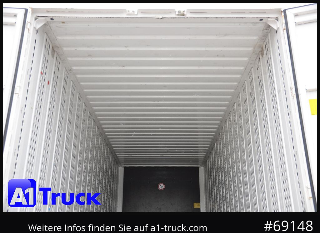 Caja cerrada KRONE BDF 7,45 Koffer 2670mm innen, Portaltür 4 x vorhanden: foto 6