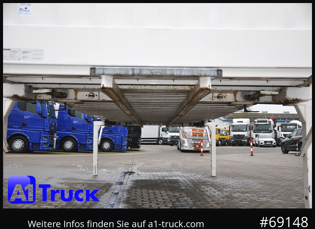 Caja cerrada KRONE BDF 7,45 Koffer 2670mm innen, Portaltür 4 x vorhanden: foto 9