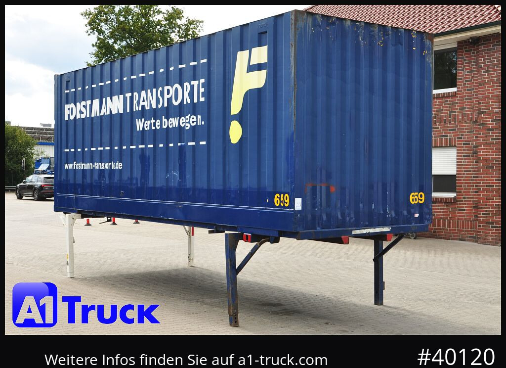 KRONE BDF 7,82 Container, 2700mm Innenhöhe, Portaltür - Contenedor marítimo: foto 1 KRONE BDF 7,82 Container, 2700mm Innenhöhe, Portaltür - Contenedor marítimo: foto 1