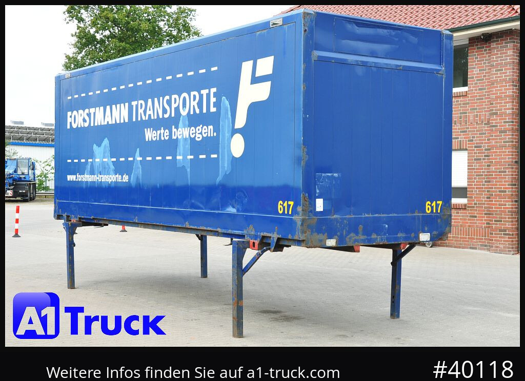 KRONE BDF 7,82 Container, 2700mm Innenhöhe, Portaltür - Caja cerrada: foto 1 KRONE BDF 7,82 Container, 2700mm Innenhöhe, Portaltür - Caja cerrada: foto 1