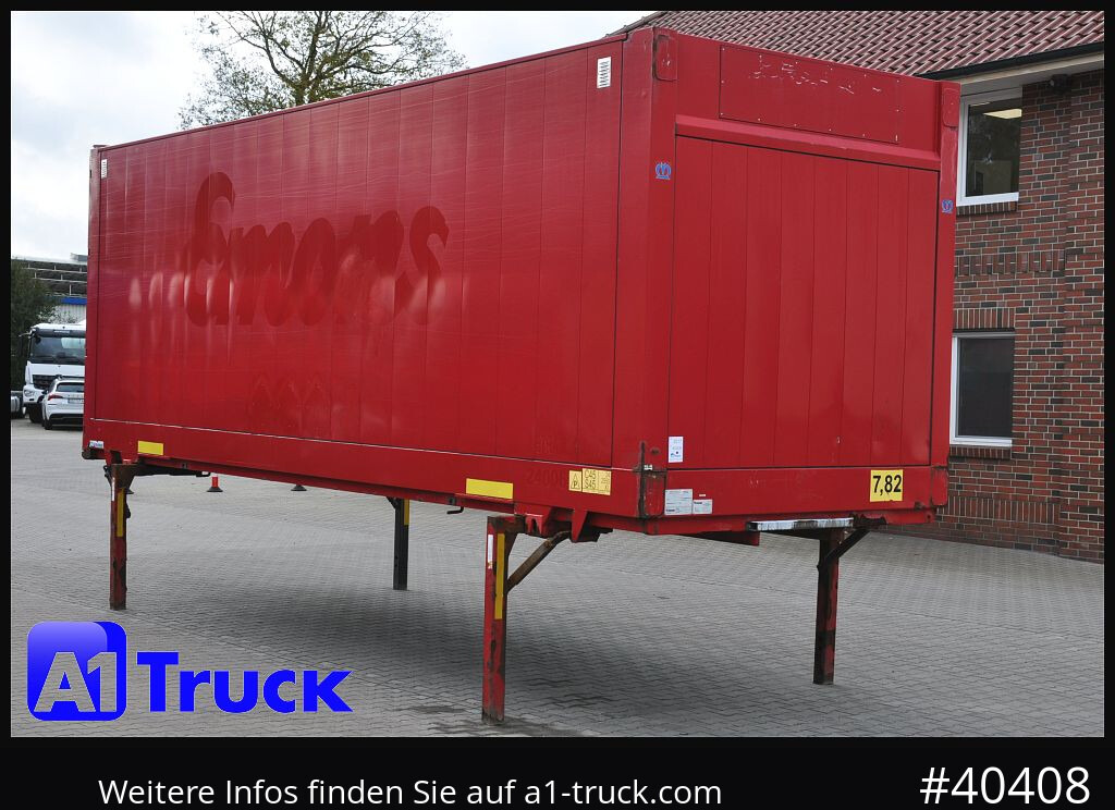 KRONE BDF 7,82 Wechselbrücke, 2680mm Innenhöhe. - Caja cerrada: foto 1 KRONE BDF 7,82 Wechselbrücke, 2680mm Innenhöhe. - Caja cerrada: foto 1