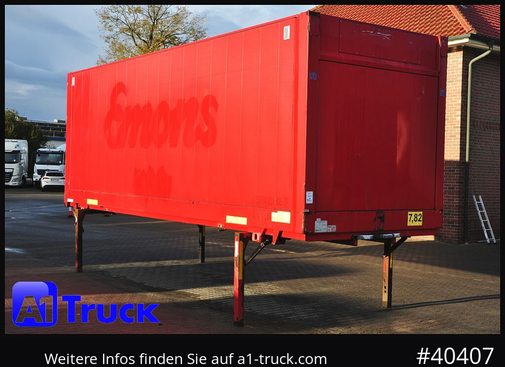 KRONE BDF 7,82 Wechselbrücke, 2680mm Innenhöhe. - Caja cerrada: foto 1 KRONE BDF 7,82 Wechselbrücke, 2680mm Innenhöhe. - Caja cerrada: foto 1