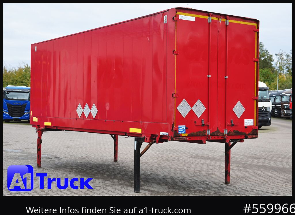 KRONE BDF 7,82 Wechselbrücke, 2680mm Innenhöhe. - Caja cerrada: foto 4 KRONE BDF 7,82 Wechselbrücke, 2680mm Innenhöhe. - Caja cerrada: foto 4