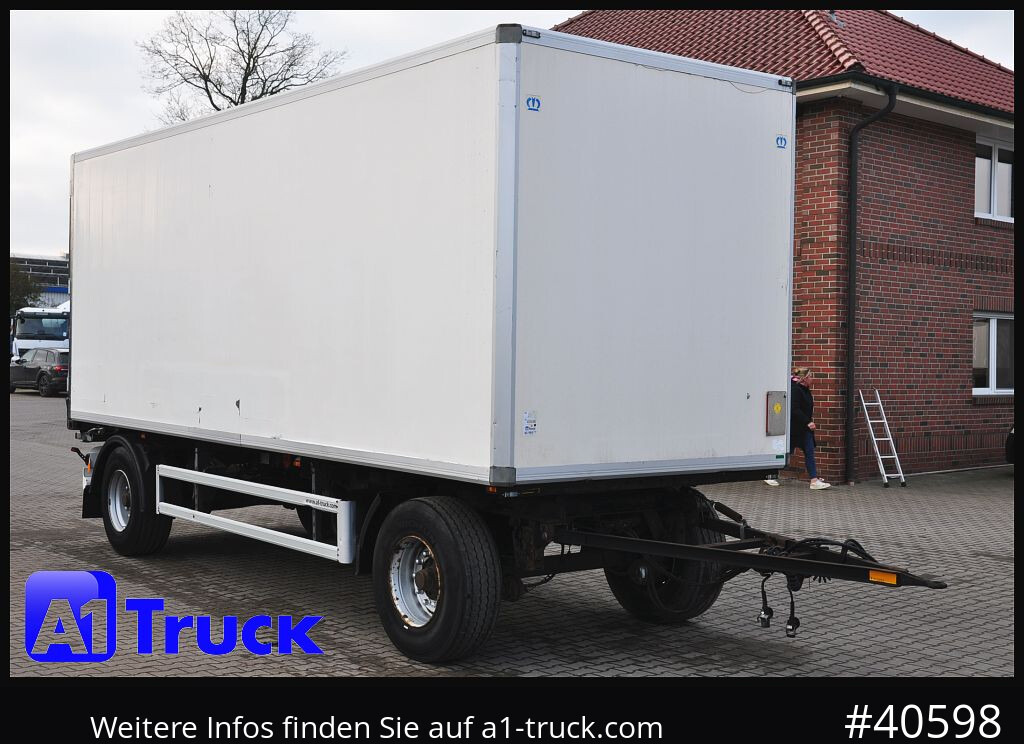 KRONE Koffer ISO, stakr isoliert ehemaliger Kühlkoffer, Aluboden - Remolque caja cerrada: foto 1 KRONE Koffer ISO, stakr isoliert ehemaliger Kühlkoffer, Aluboden - Remolque caja cerrada: foto 1