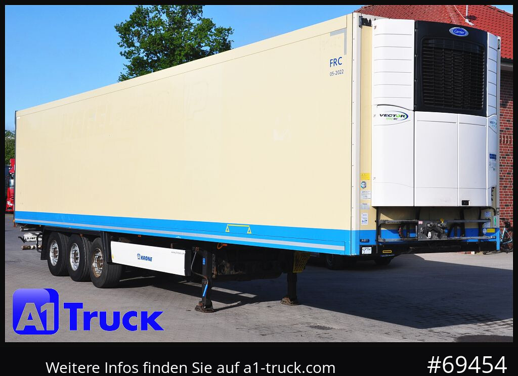 KRONE SDR 27 Carrier 1950 Mt. Doppelstock Lift, - Semirremolque frigorífico: foto 1 KRONE SDR 27 Carrier 1950 Mt. Doppelstock Lift, - Semirremolque frigorífico: foto 1