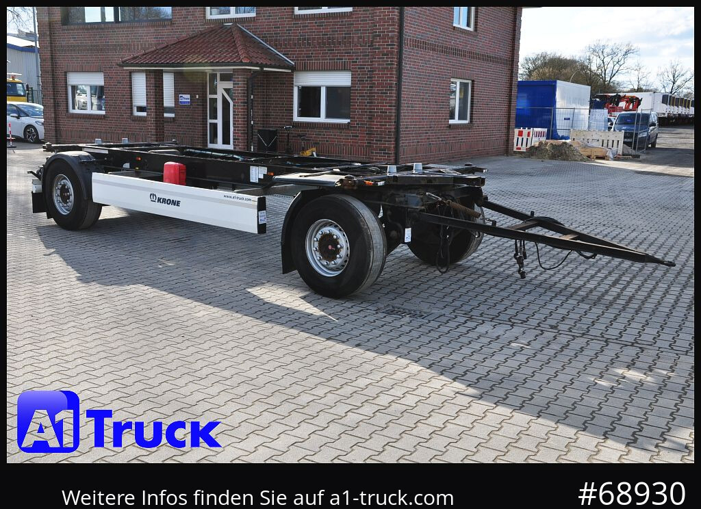 KRONE Standard BDF Anhänger für 7,45 WB, 1 Vorbesitzer - Remolque portacontenedore/ Intercambiable: foto 1 KRONE Standard BDF Anhänger für 7,45 WB, 1 Vorbesitzer - Remolque portacontenedore/ Intercambiable: foto 1