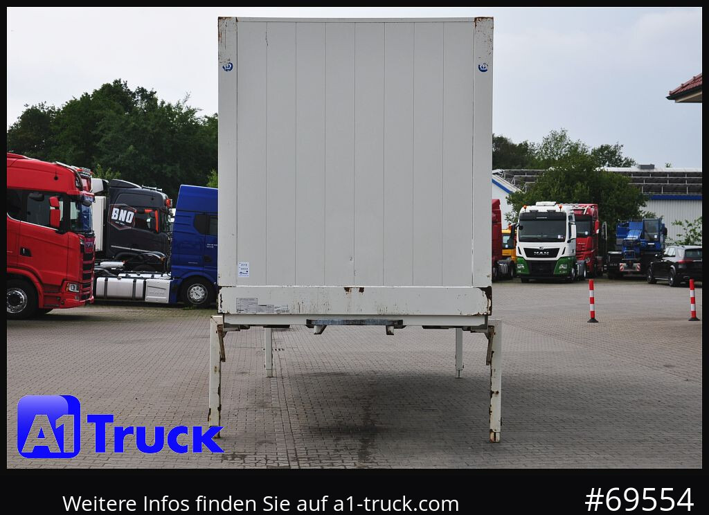 Caja cerrada KRONE WB BDF 7,45 Koffer,  2750mm innen, 20 x vorhanden: foto 13