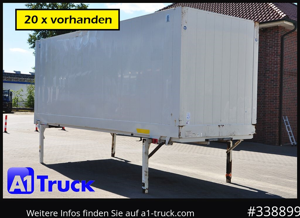 KRONE WB BDF 7,45 Koffer, 2750mm innen, 20 x vorhanden - Caja cerrada: foto 1 KRONE WB BDF 7,45 Koffer, 2750mm innen, 20 x vorhanden - Caja cerrada: foto 1