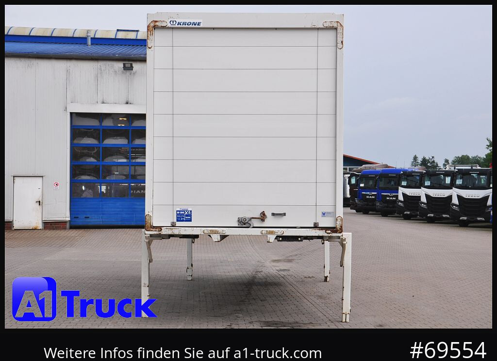 Caja cerrada KRONE WB BDF 7,45 Koffer,  2750mm innen, 20 x vorhanden: foto 10