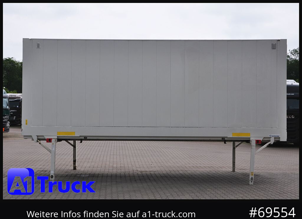 Caja cerrada KRONE WB BDF 7,45 Koffer,  2750mm innen, 20 x vorhanden: foto 11