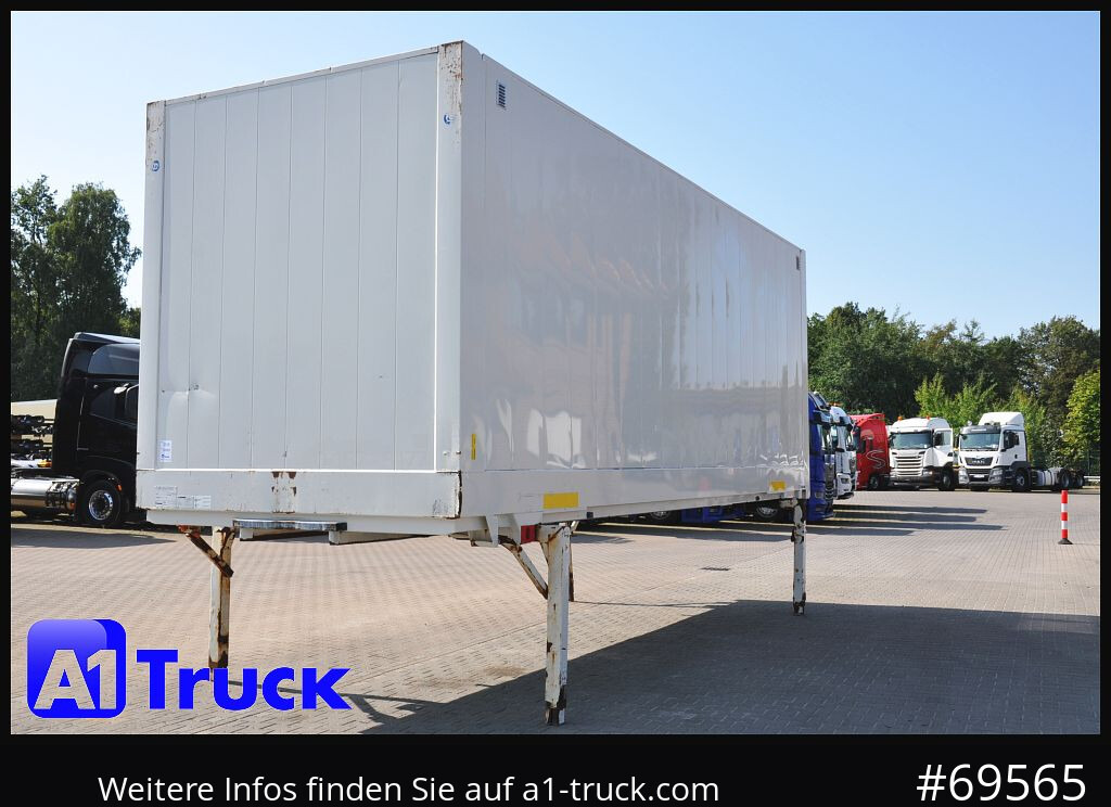 Caja cerrada KRONE Wechselbrücke BDF 7,45 Koffer, Textil 2750mm innen, 20 x vorhanden: foto 6 Caja cerrada KRONE Wechselbrücke BDF 7,45 Koffer, Textil 2750mm innen, 20 x vorhanden: foto 6