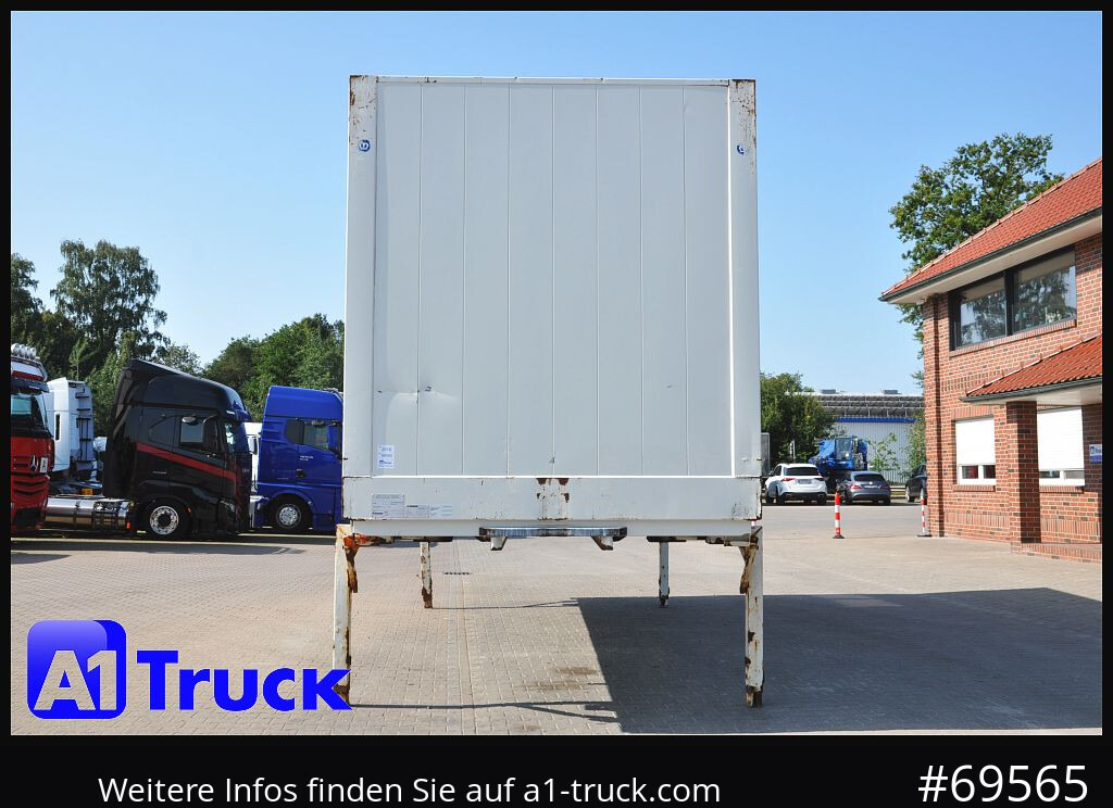 Caja cerrada KRONE Wechselbrücke BDF 7,45 Koffer, Textil 2750mm innen, 20 x vorhanden: foto 15 Caja cerrada KRONE Wechselbrücke BDF 7,45 Koffer, Textil 2750mm innen, 20 x vorhanden: foto 15