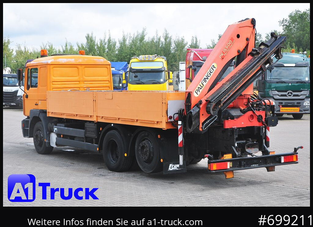 Arrendamiento de MAN MAN F 2000 26.464 Intarder Kran PK 15.500 Funk, MAN MAN F 2000 26.464 Intarder Kran PK 15.500 Funk,: foto 10