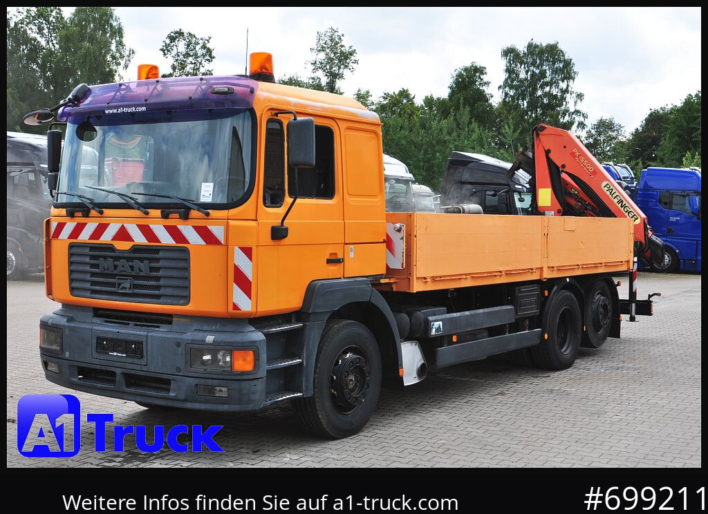 Arrendamiento de MAN MAN F 2000 26.464 Intarder Kran PK 15.500 Funk, MAN MAN F 2000 26.464 Intarder Kran PK 15.500 Funk,: foto 11