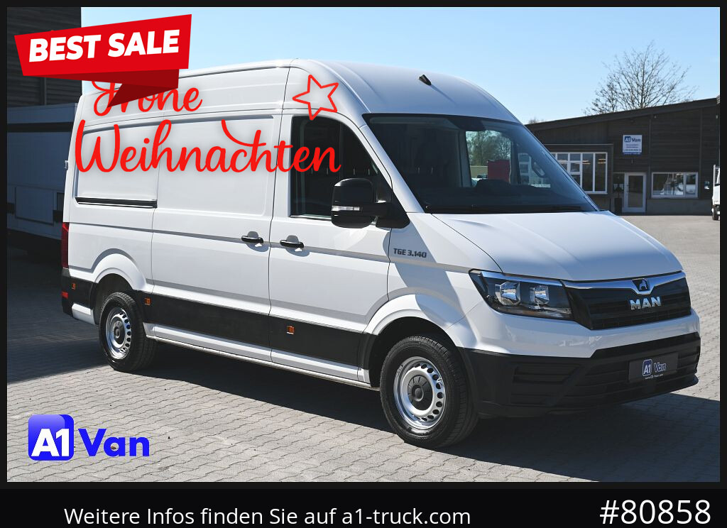 MAN TGE 3.140, Klima, Tachograph, AHK - Furgón: foto 1 MAN TGE 3.140, Klima, Tachograph, AHK - Furgón: foto 1