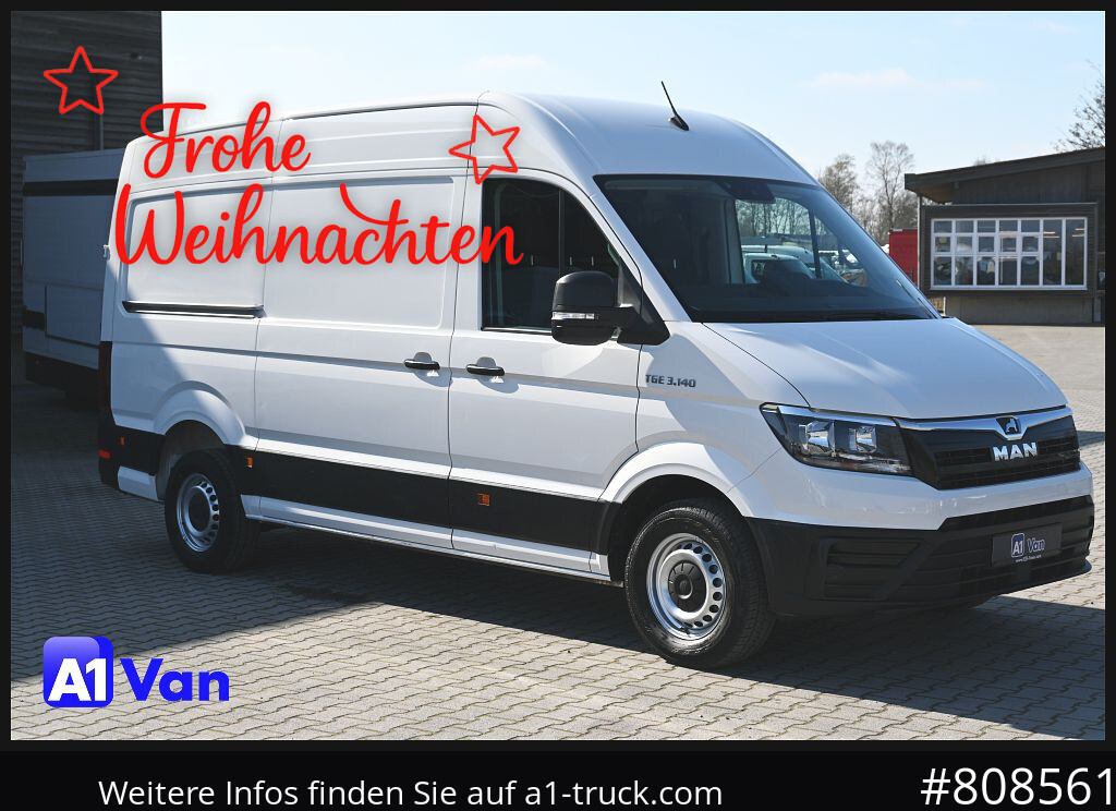 MAN TGE 3.140, Klima, Tachograph, AHK - Furgón: foto 1 MAN TGE 3.140, Klima, Tachograph, AHK - Furgón: foto 1