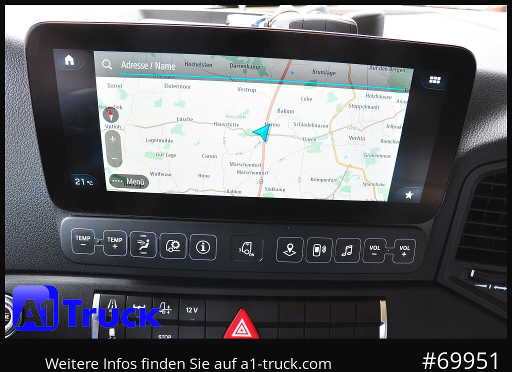 Camión portacontenedore/ Intercambiable MERCEDES-BENZ 2545, Multi BDF, Wechsler, 7.45-7.82, MIDI, LIftachse: foto 6