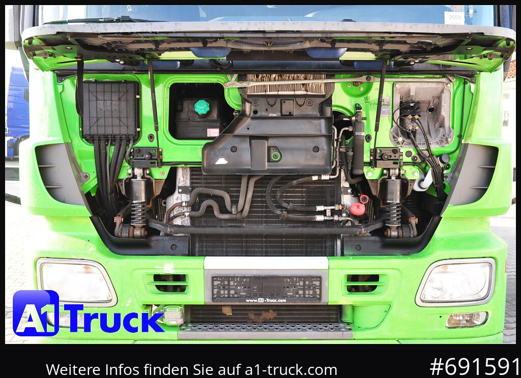 Camión caja abierta, Camión grúa MERCEDES-BENZ Actros 1844 MP3, Kran MKG 291 HP 5+3 Funk, TÜV 06/2026: foto 13 Camión caja abierta, Camión grúa MERCEDES-BENZ Actros 1844 MP3, Kran MKG 291 HP 5+3 Funk, TÜV 06/2026: foto 13