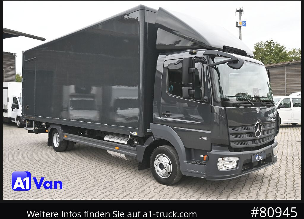 MERCEDES-BENZ Atego 818 Koffer LBW ,Klima ,Automatik - Furgoneta caja cerrada: foto 1 MERCEDES-BENZ Atego 818 Koffer LBW ,Klima ,Automatik - Furgoneta caja cerrada: foto 1