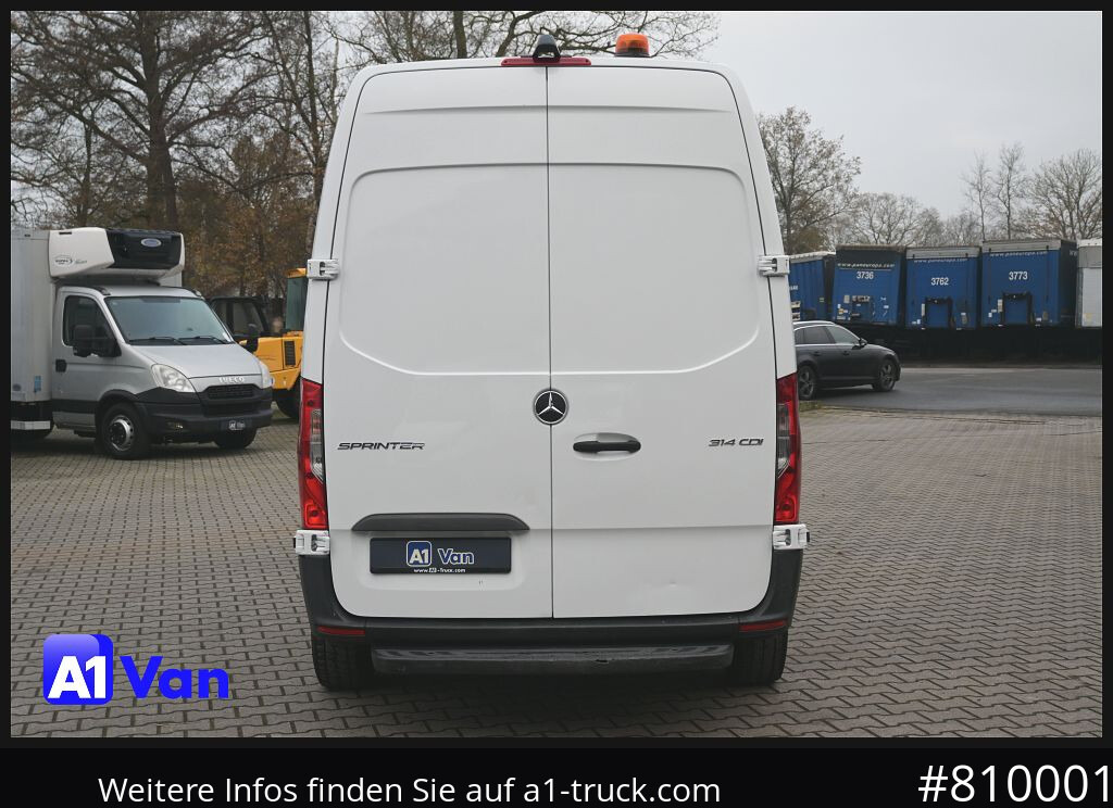 Furgón MERCEDES-BENZ Sprinter 314 CDI Kasten, Klima, RFK, Navi: foto 10