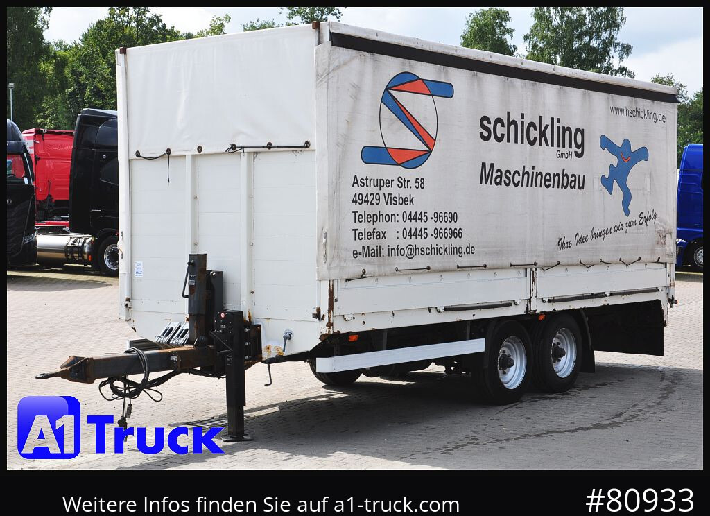 Remolque con toldo MUELLER-MITTELTAL Müller-Mitteltal EAL- TA- P Pritsche Plane: foto 12