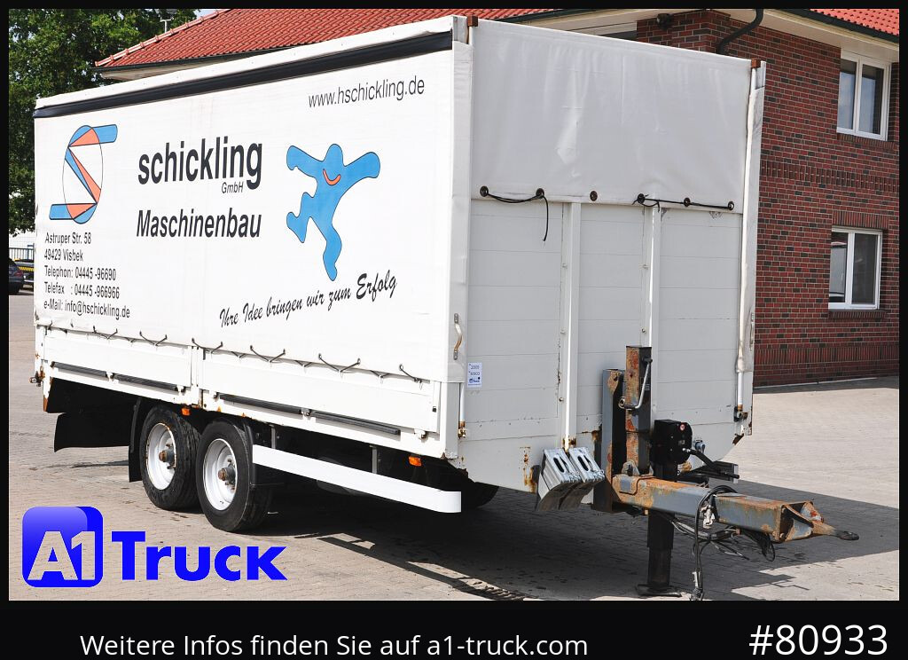 MUELLER-MITTELTAL Müller-Mitteltal EAL- TA- P Pritsche Plane - Remolque con toldo: foto 1 MUELLER-MITTELTAL Müller-Mitteltal EAL- TA- P Pritsche Plane - Remolque con toldo: foto 1