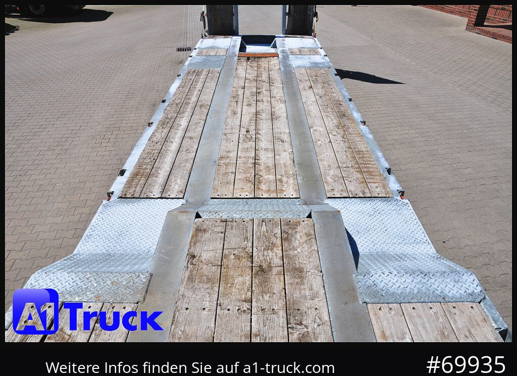 MUELLER-MITTELTAL T4 Profi, 4 achs Tieflader, hydr. Rampen, - Remolque góndola rebajadas: foto 4 MUELLER-MITTELTAL T4 Profi, 4 achs Tieflader, hydr. Rampen, - Remolque góndola rebajadas: foto 4
