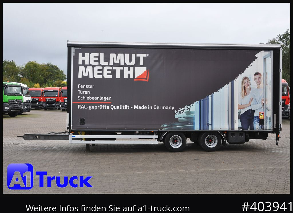 Remolque con toldo ORTEN AG 18T Getränke Jumbo Stapler, verzinkt,: foto 12