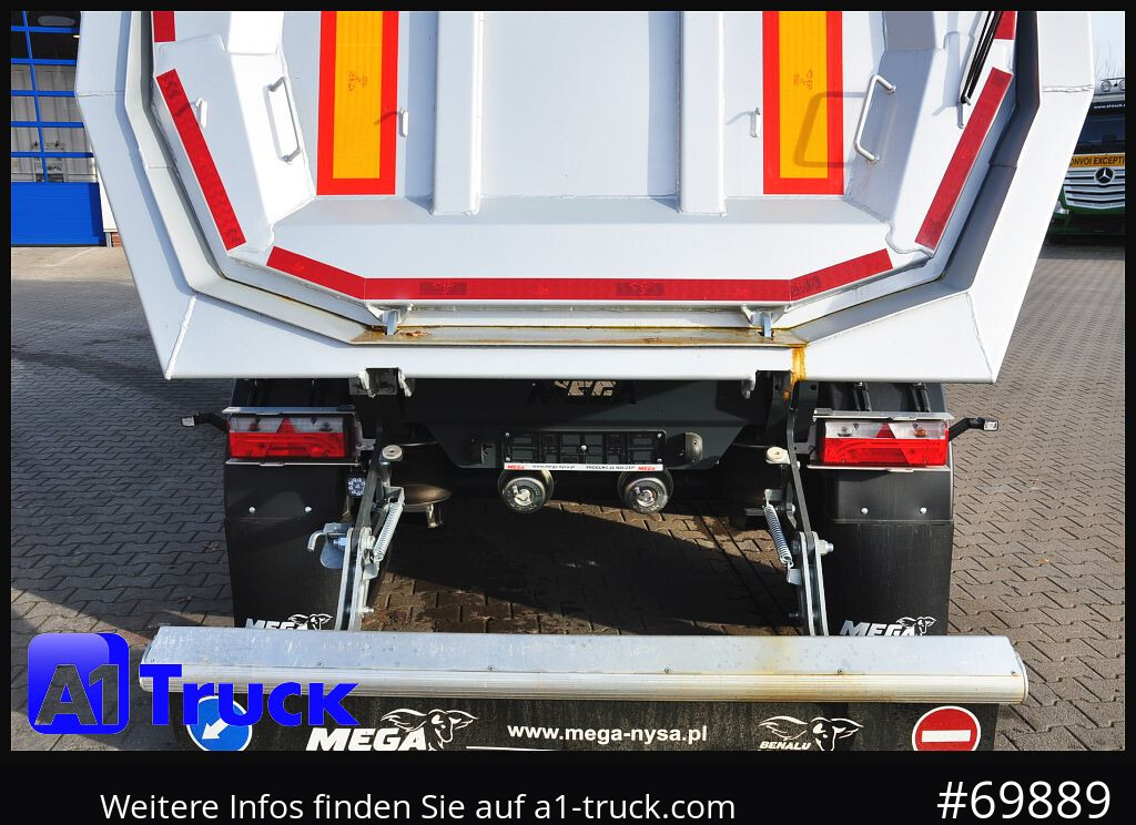 REISCH Mega 28m³ Lift Stahl SAF Hardox - Semirremolque volquete: foto 4 REISCH Mega 28m³ Lift Stahl SAF Hardox - Semirremolque volquete: foto 4