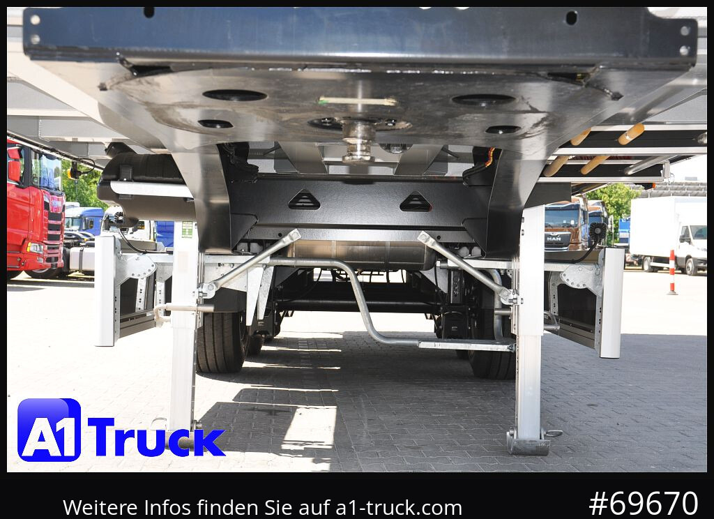 REISCH RHKS, Alu-Kippmulde 52m³, Kombitüren, Alufelgen, Liftachse, - Semirremolque volquete: foto 4 REISCH RHKS, Alu-Kippmulde 52m³, Kombitüren, Alufelgen, Liftachse, - Semirremolque volquete: foto 4