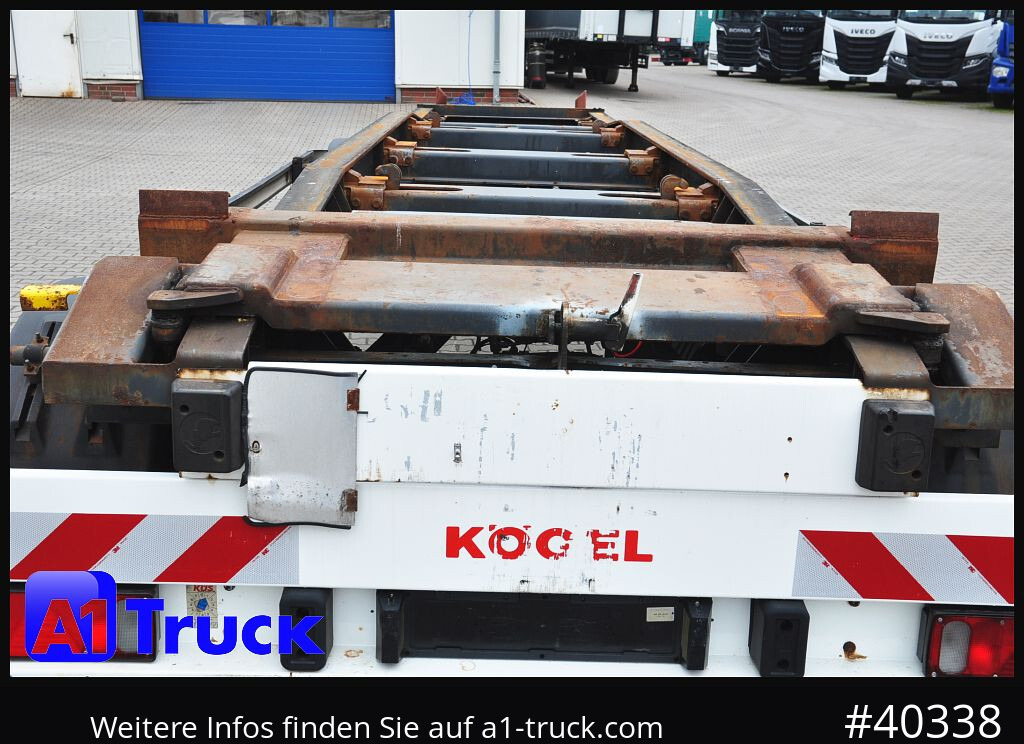 SCHMITZ ACF 18 Luft SAF TüV 07-2026, - Remolque multilift/ Portacontenedores de cadenas: foto 3 SCHMITZ ACF 18 Luft SAF TüV 07-2026, - Remolque multilift/ Portacontenedores de cadenas: foto 3